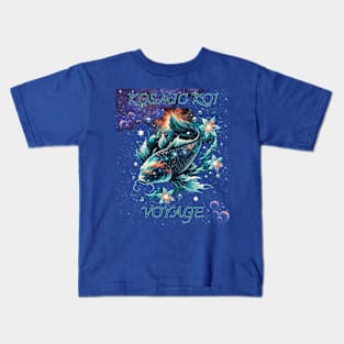 Abstract Koi Fish Kids T-Shirt